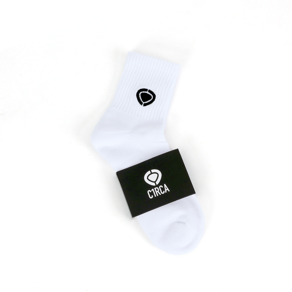 ICON SOCK MID - WHITE
