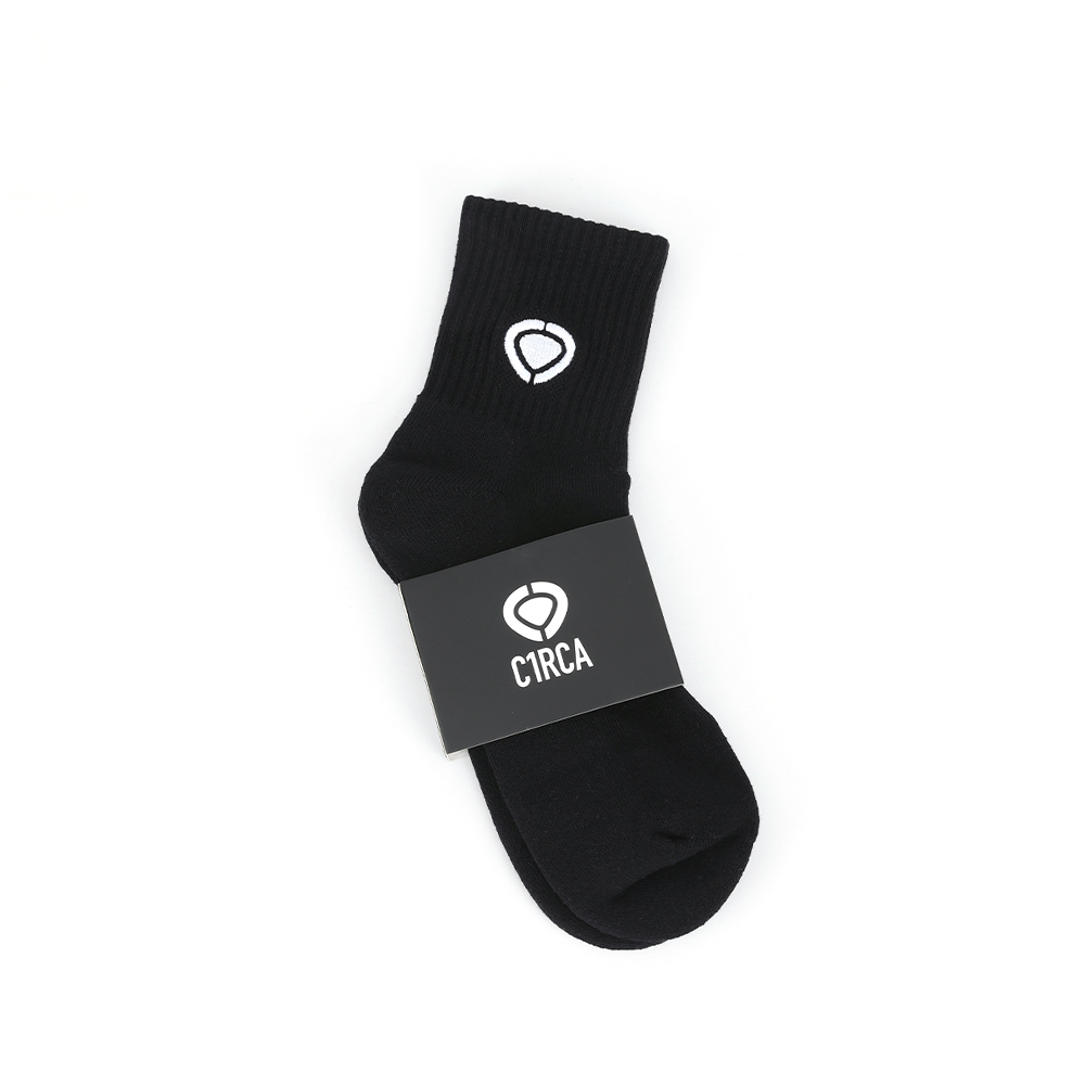 ICON SOCK MID - BLACK