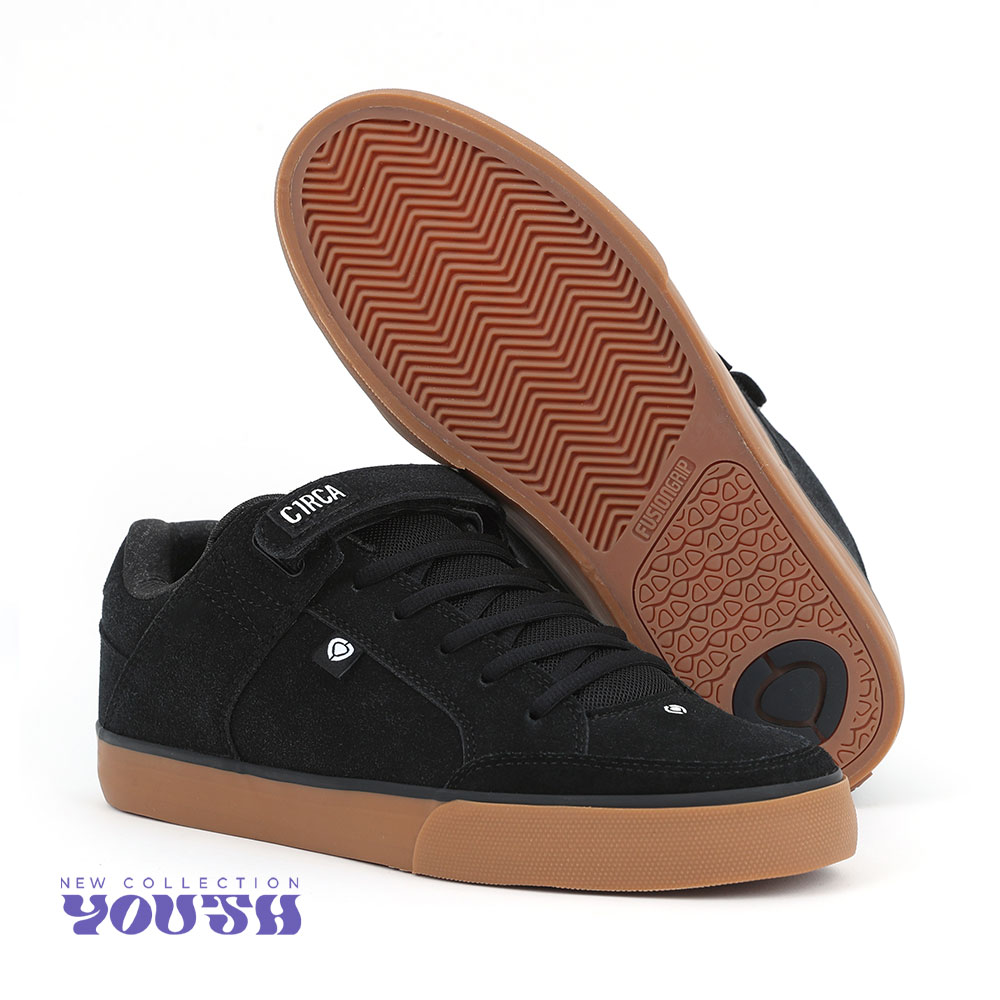 205 VULC KIDS - BLACK/GUM