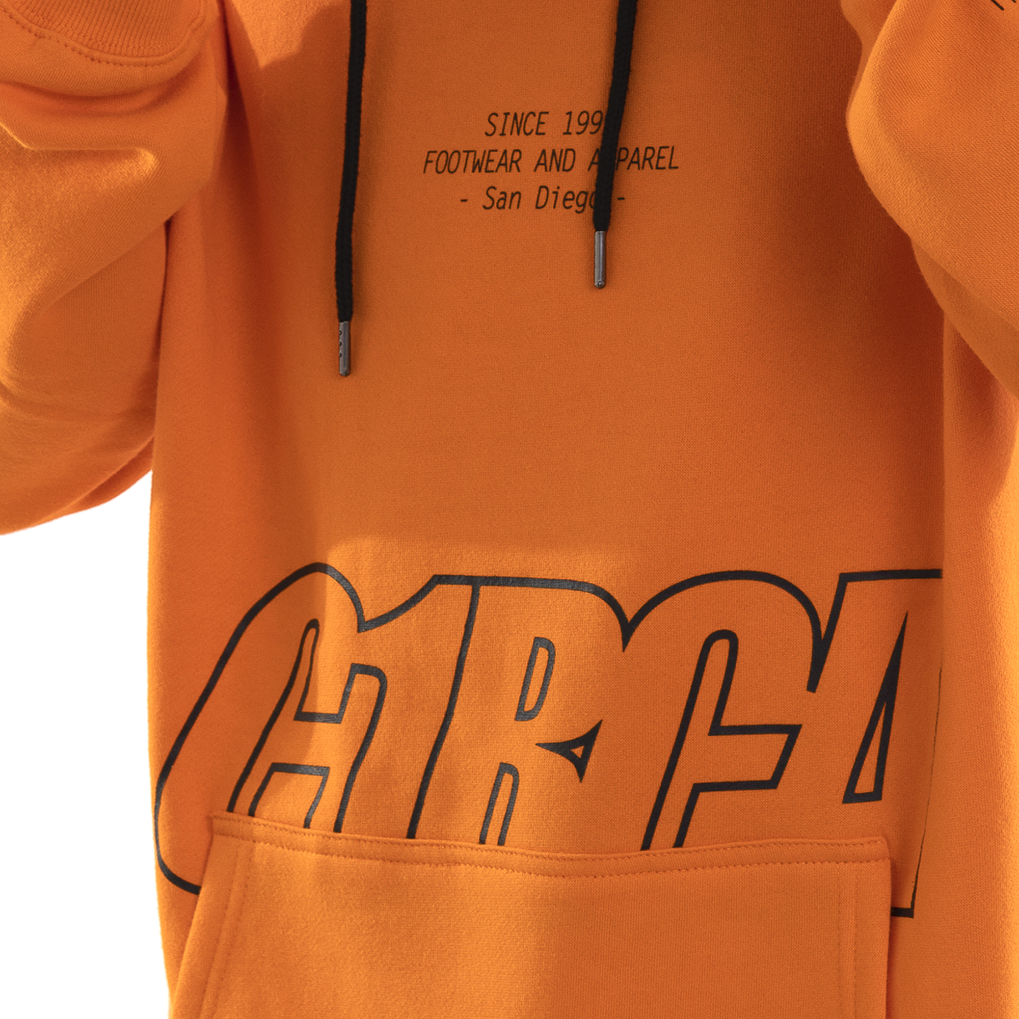 OUTLINE HOOD - ORANGE