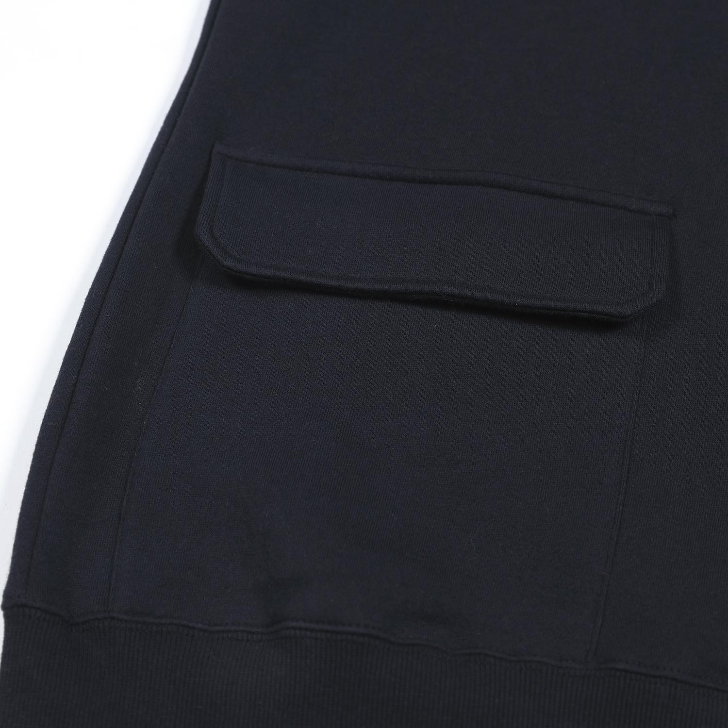 LOWER CREW - BLACK - OVERSIZE