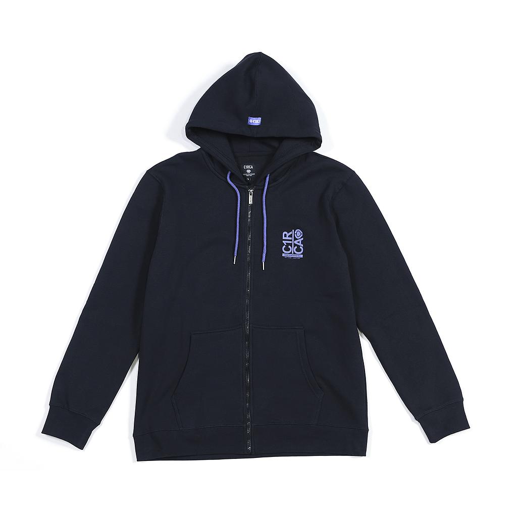 BREAK UP ZIP - BLACK - OVERSIZE