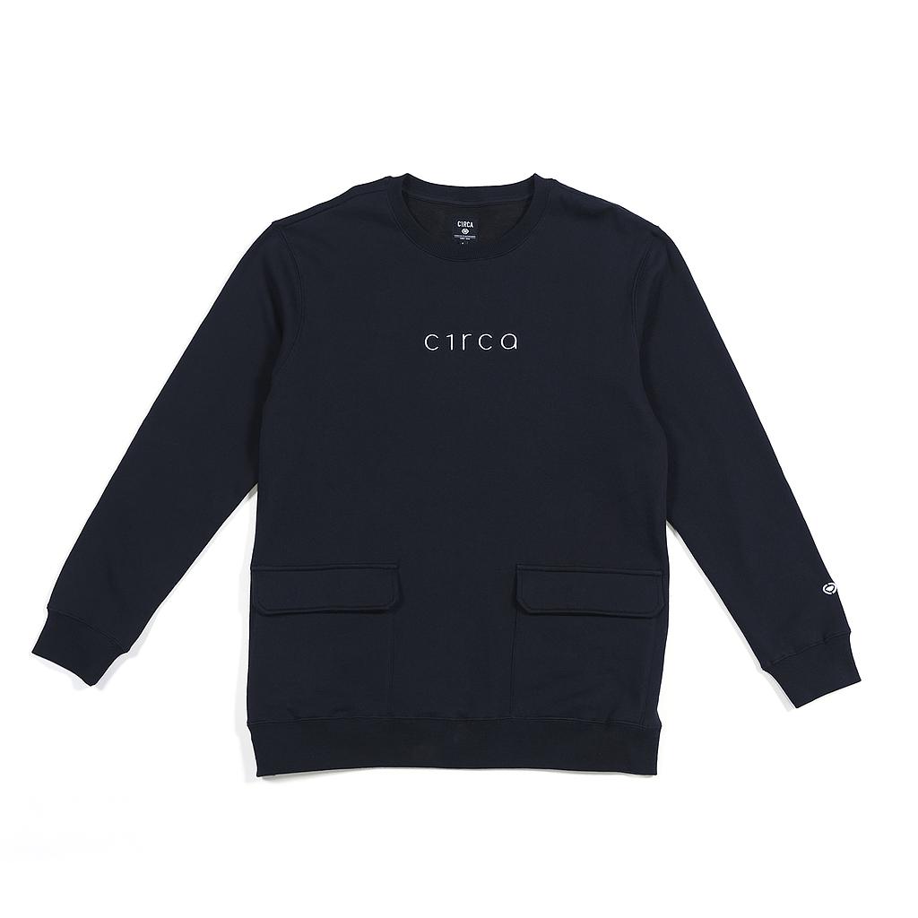 LOWER CREW - BLACK - OVERSIZE | CIRCA