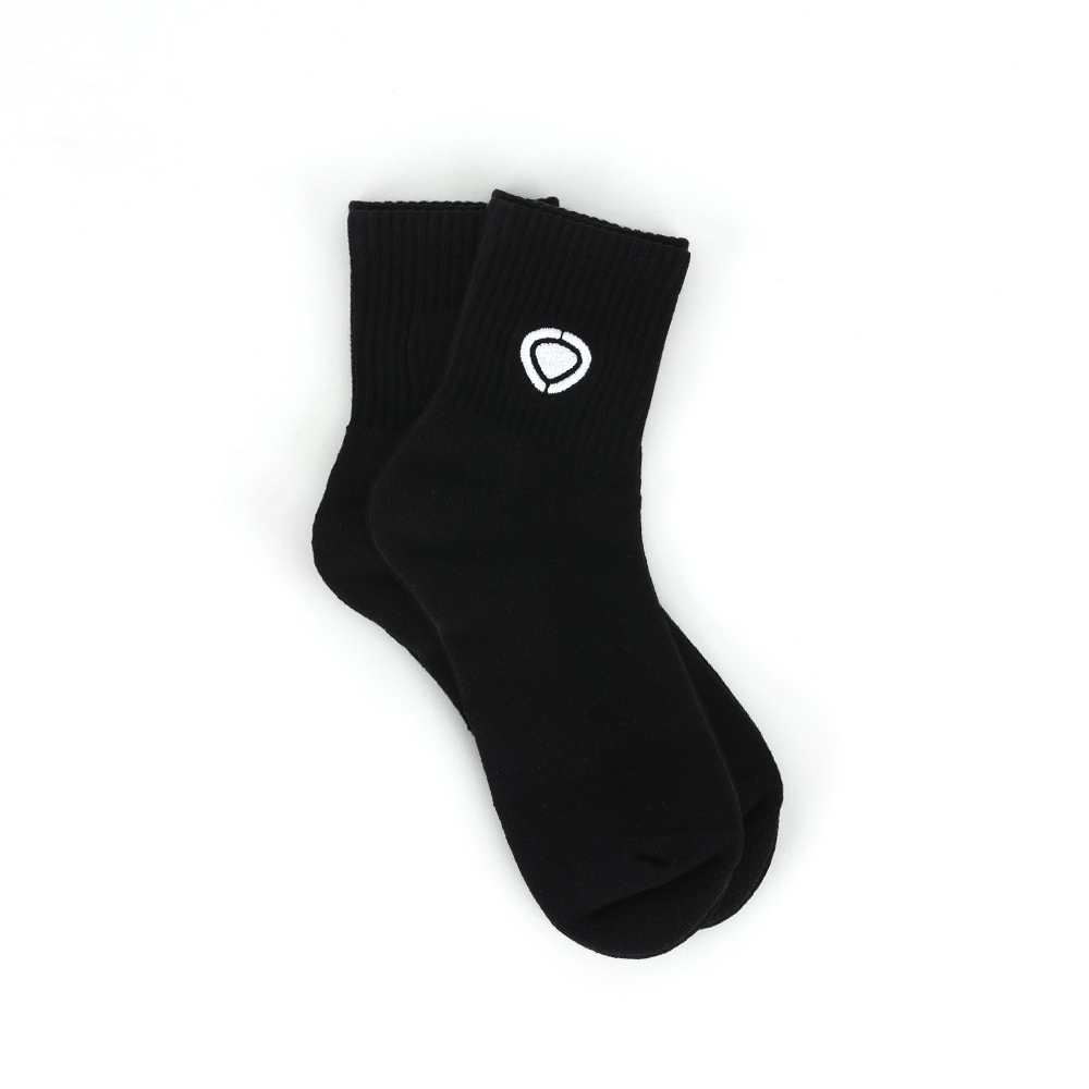 ICON SOCK MID - BLACK