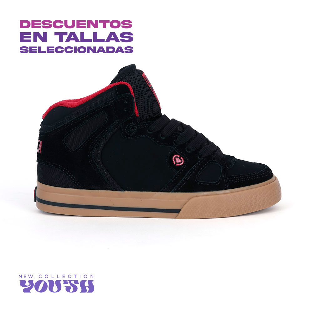 99 VULC YOUTH - BLACK/GUM