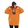 BIG LOGO HOOD - ORANGE